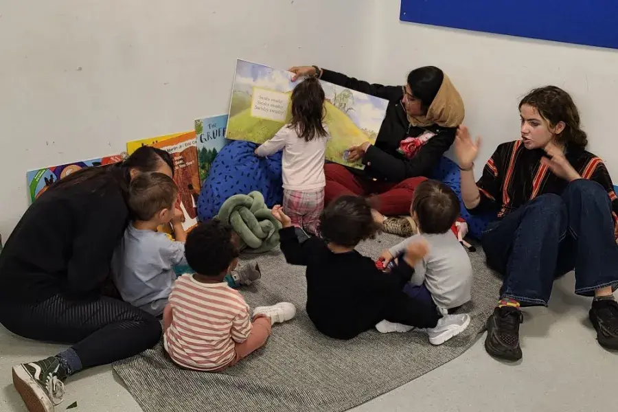 Tiny Tribe reading