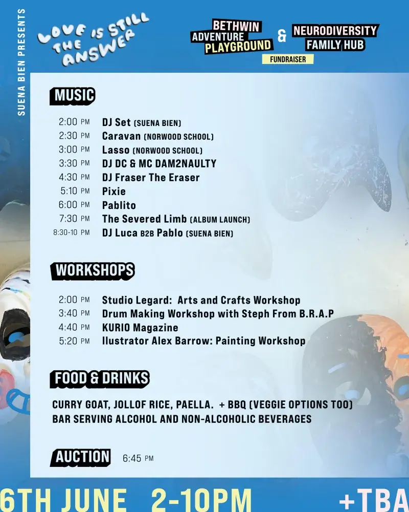 programme for the afternoon