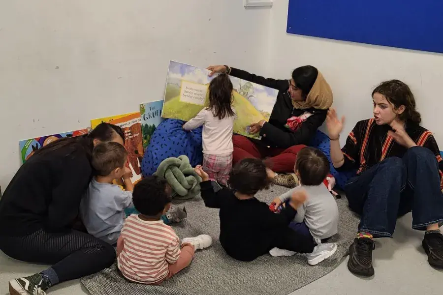 Tiny Tribe reading